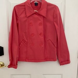 Gap lightweight jacket. Pea coat style
